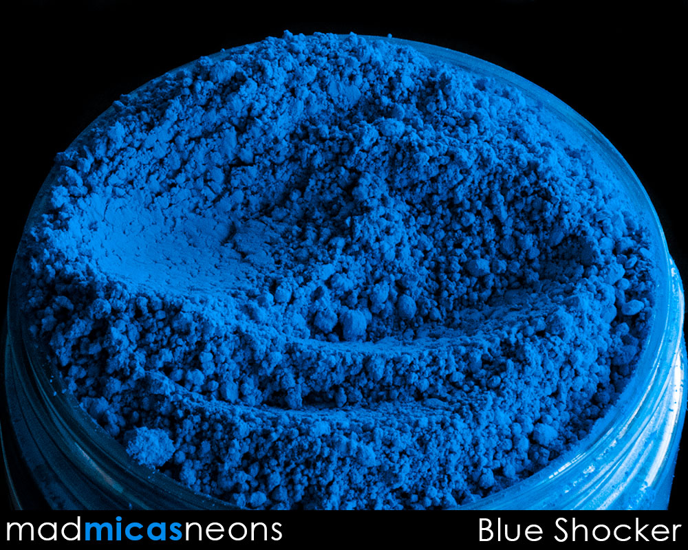 Blue Shocker Premium Neon Blue Pigment