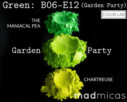 Garden Party Mica Color Comparison