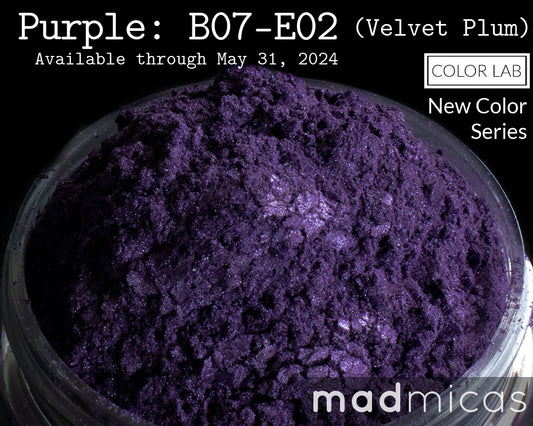 Purple Mica Velvet Plum Limited Edition