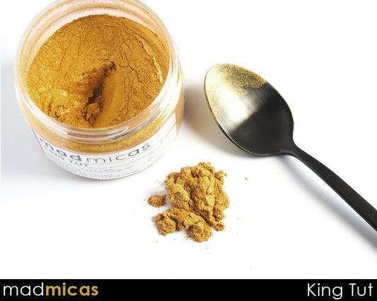 King Tut Premium Gold Mica and Spoon