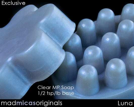 Luna Mica in Clear MP Soap