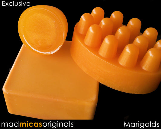 Color Lab Marigolds Mica in Soap and Epoxy