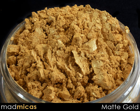 Matte Gold Premium Gold Mica