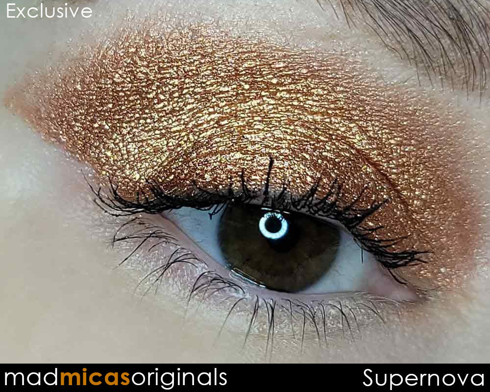 Supernova Copper Gold Mica in Cream Eye Shadow