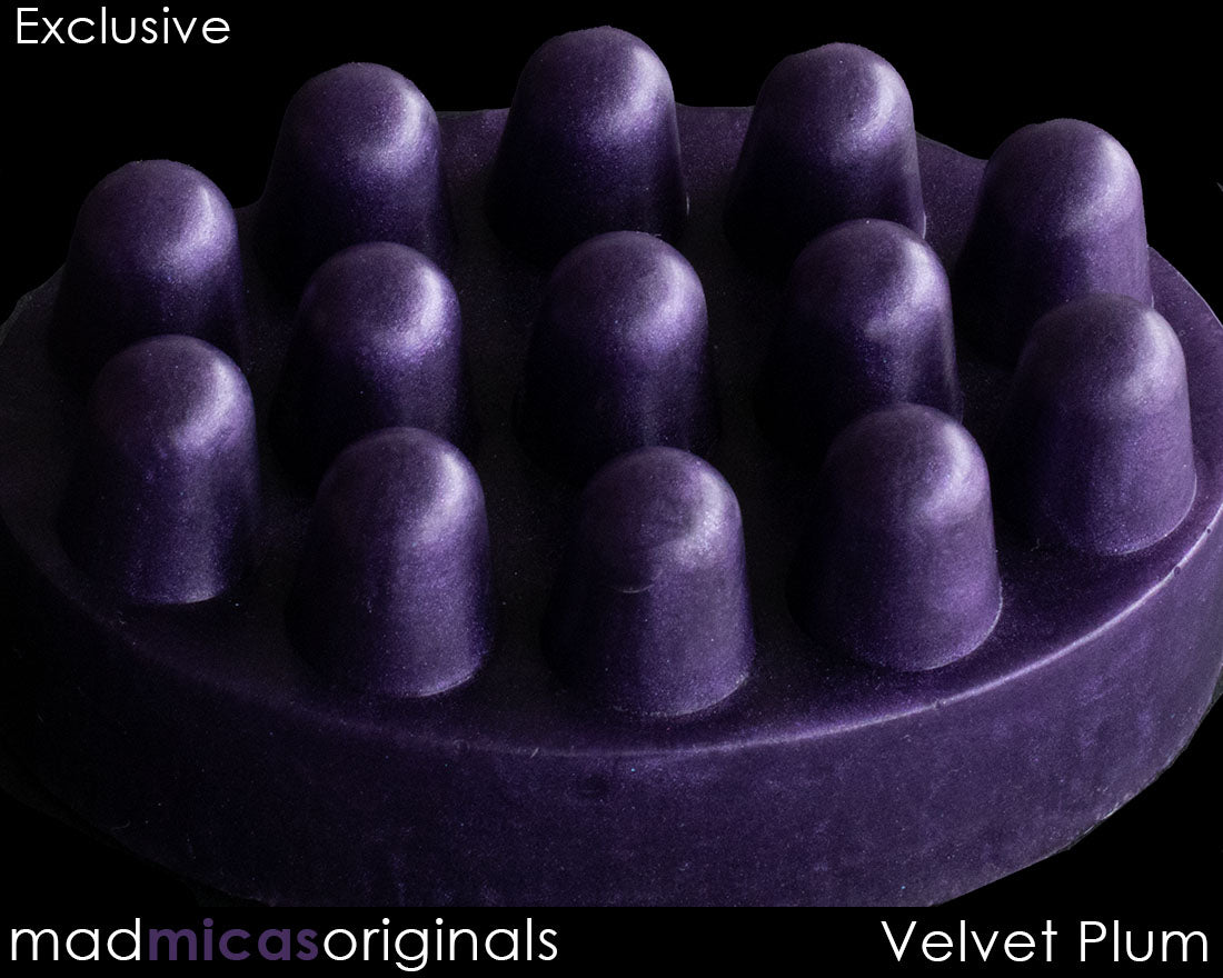 Velvet Plum Purple Mica in MP Soap