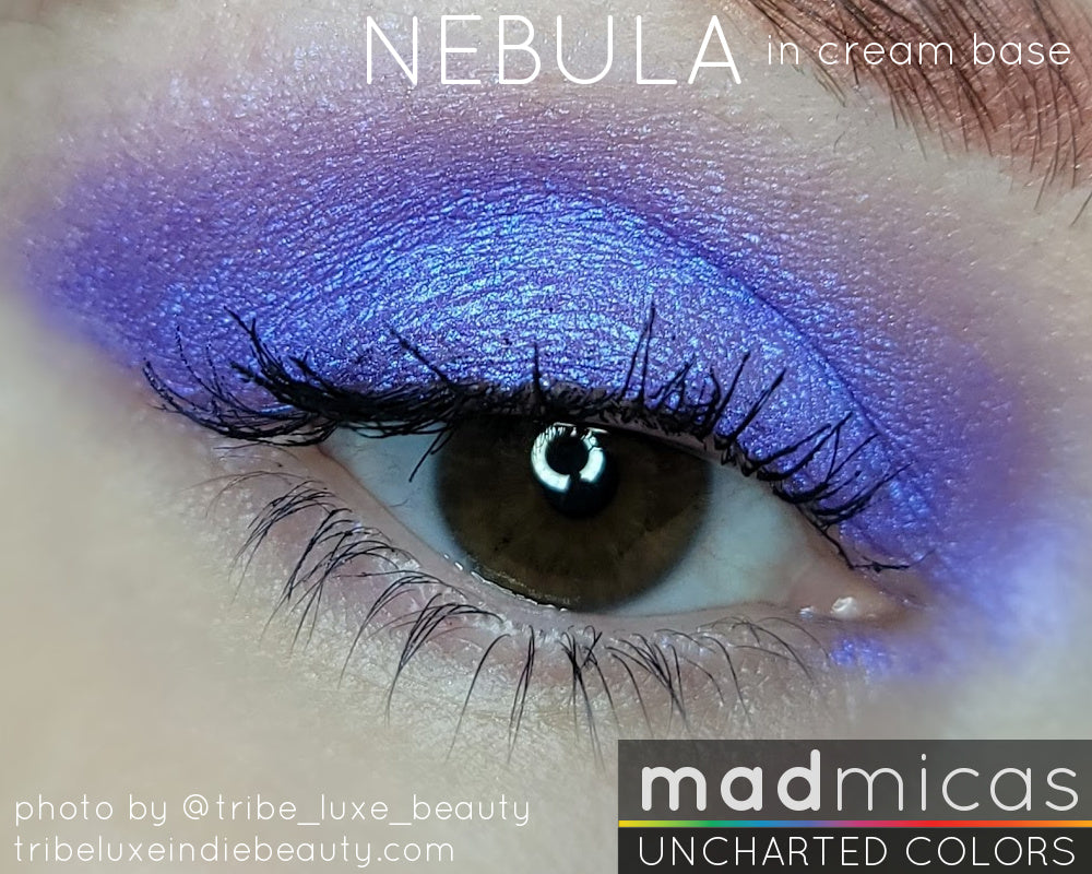 Nebula Purple Mica in Cream Base