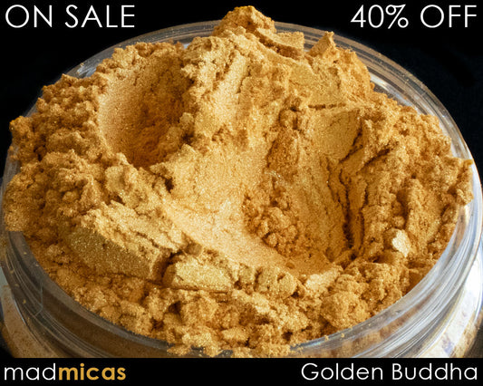 Golden Buddha Mica 40% off