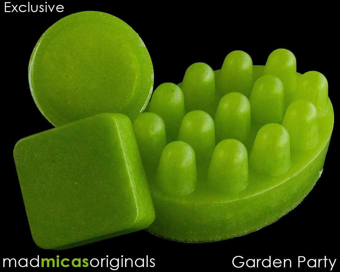 Garden Party Mica in MP Soap and Epoxy