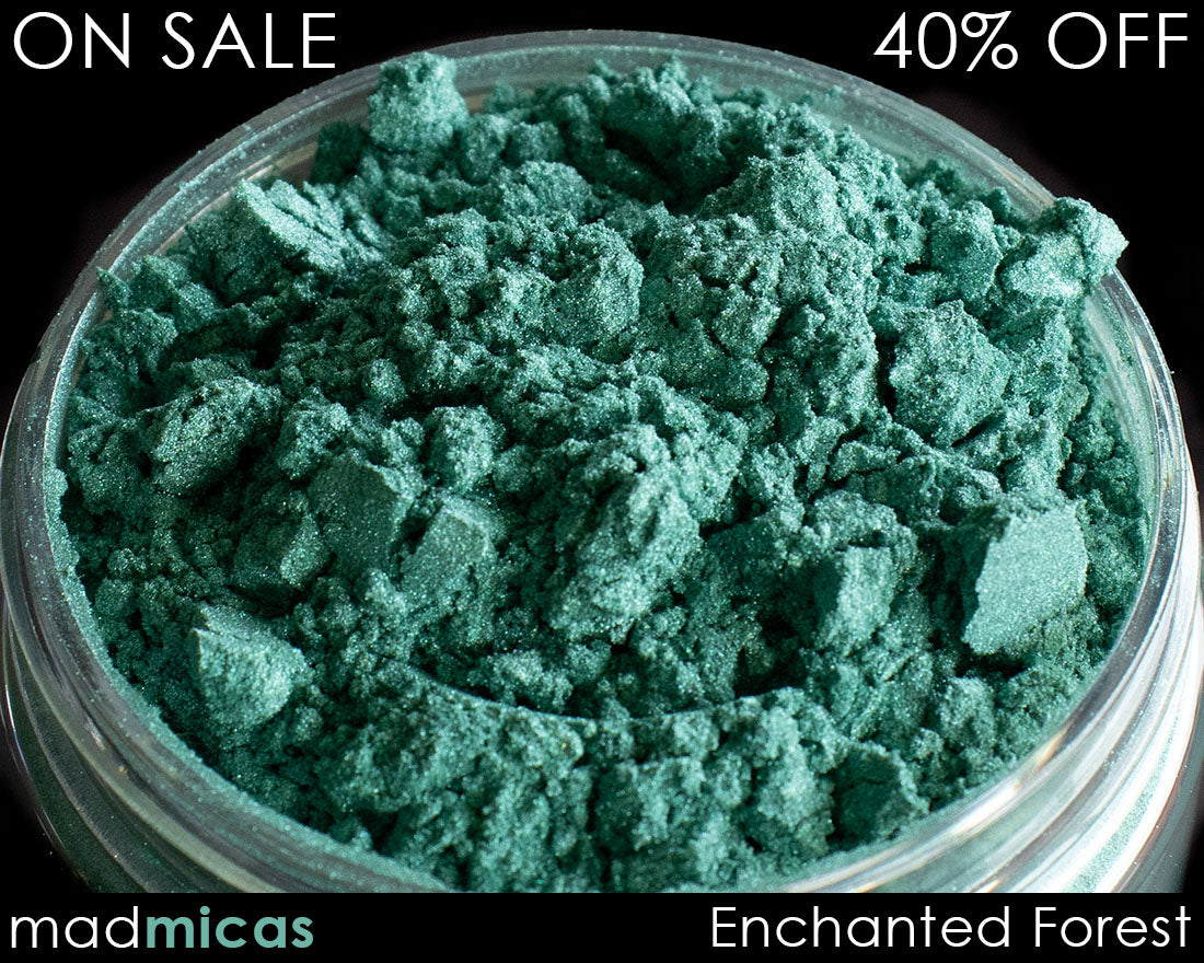 Enchanted Forest Green Mica 40% off