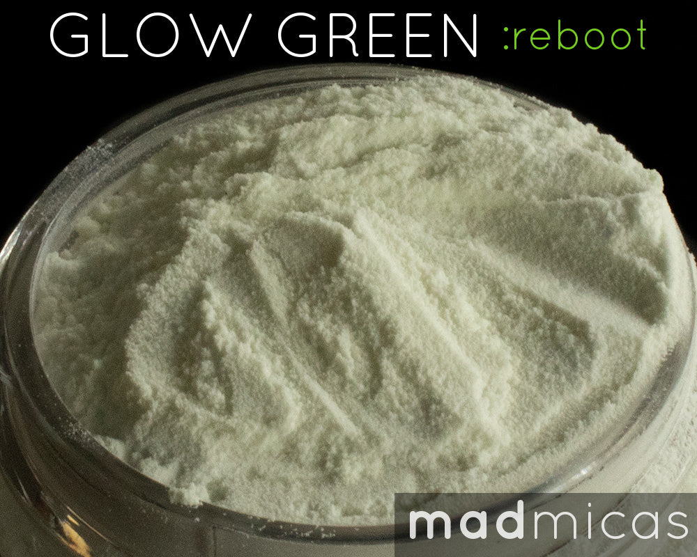 Glow Green Reboot Pigment in Jar