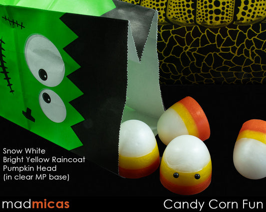 Candy Corn Colored Soap