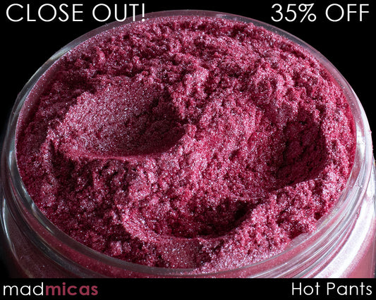 Hot Pants Premium Pink Mica on Close Out 35% Off