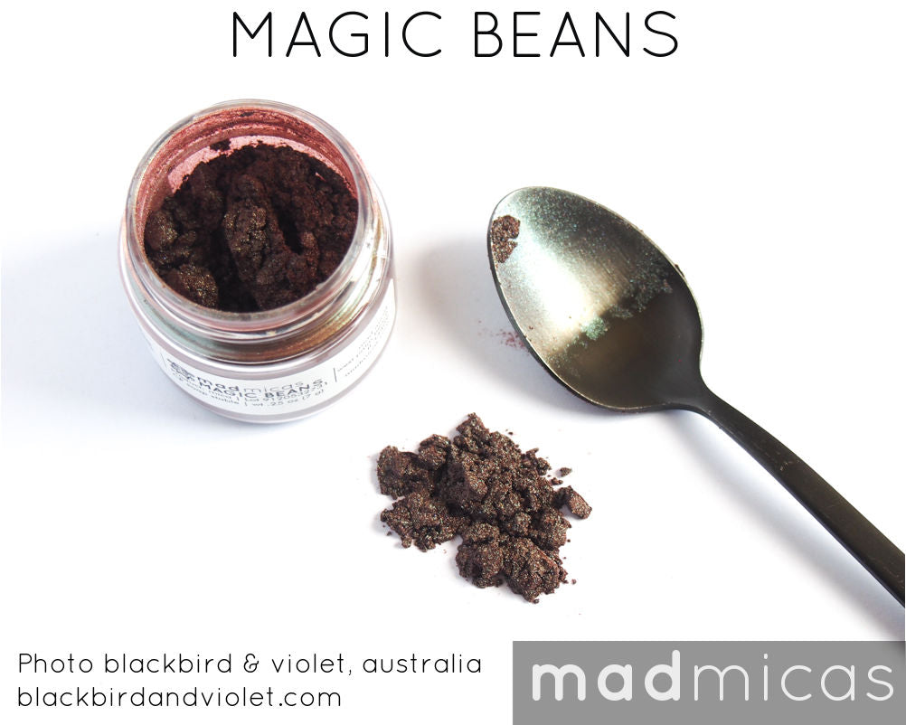 Magic Beans brown mica polychromatic