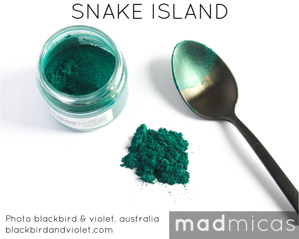 Snake Island green mica