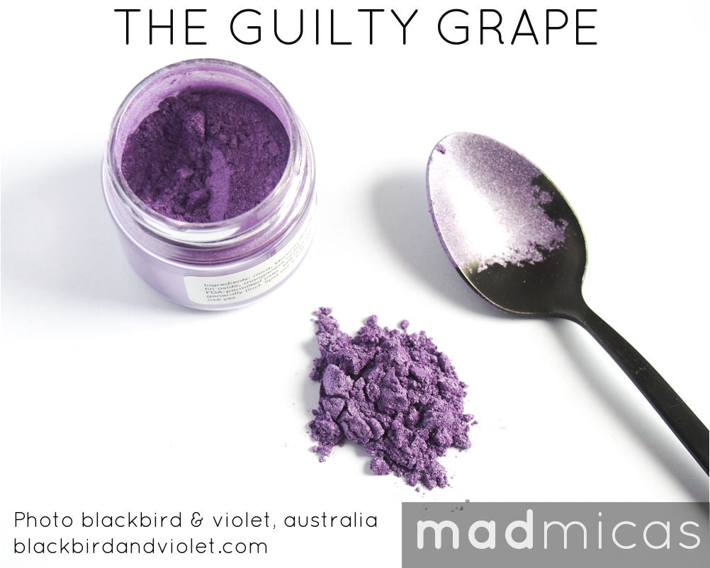 The Guilty Grape purple mica 