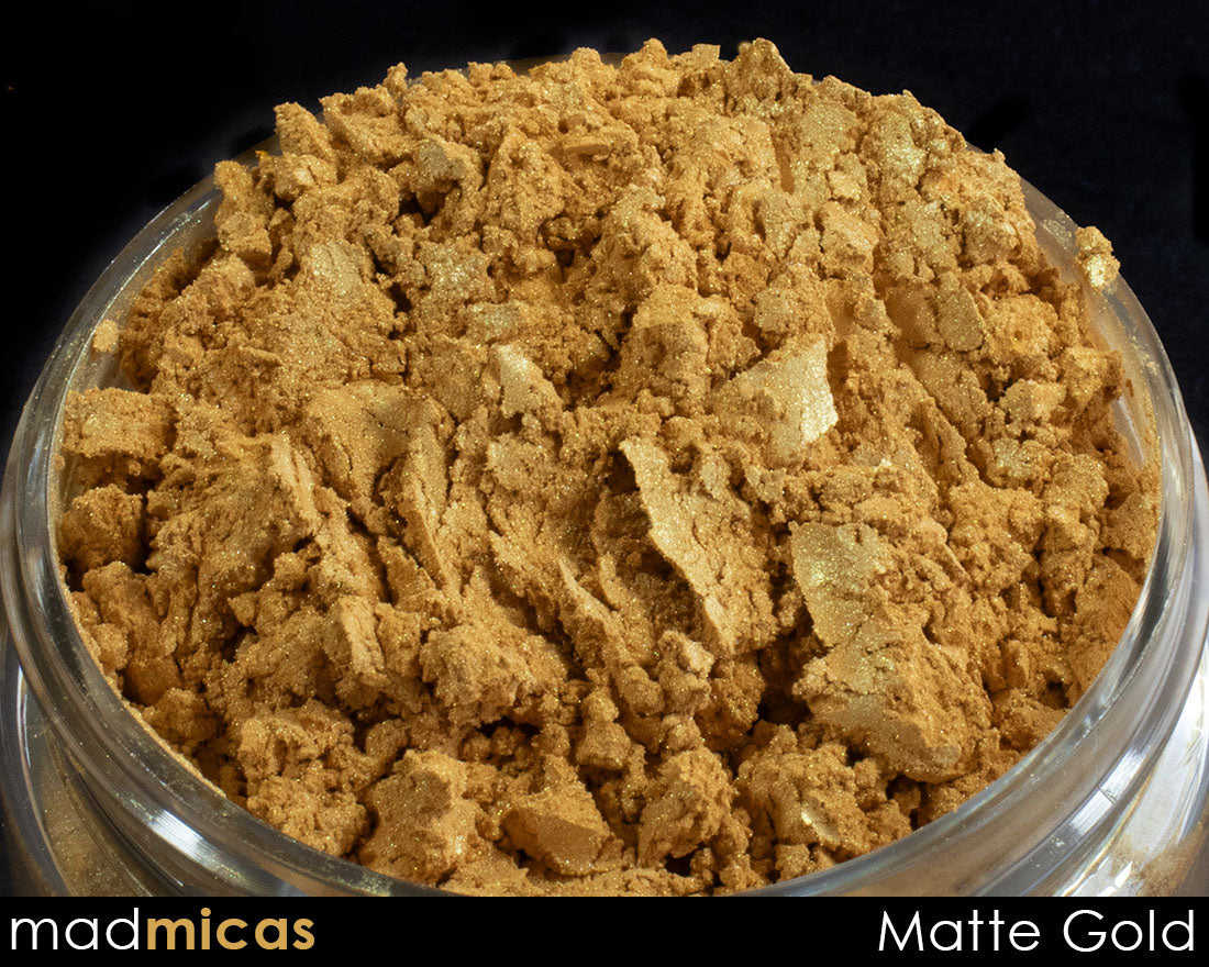 Matte Gold Premium Gold Mica