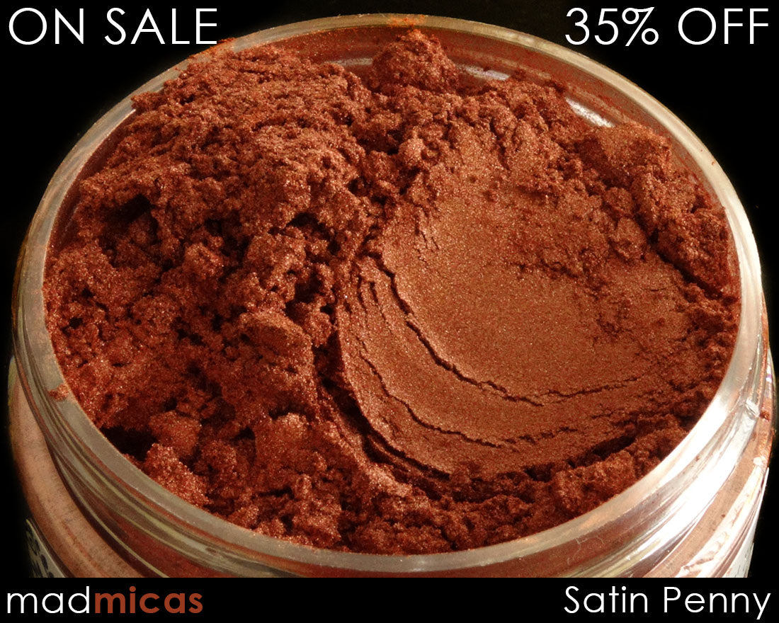 Satin Penny Copper Mica 35% off