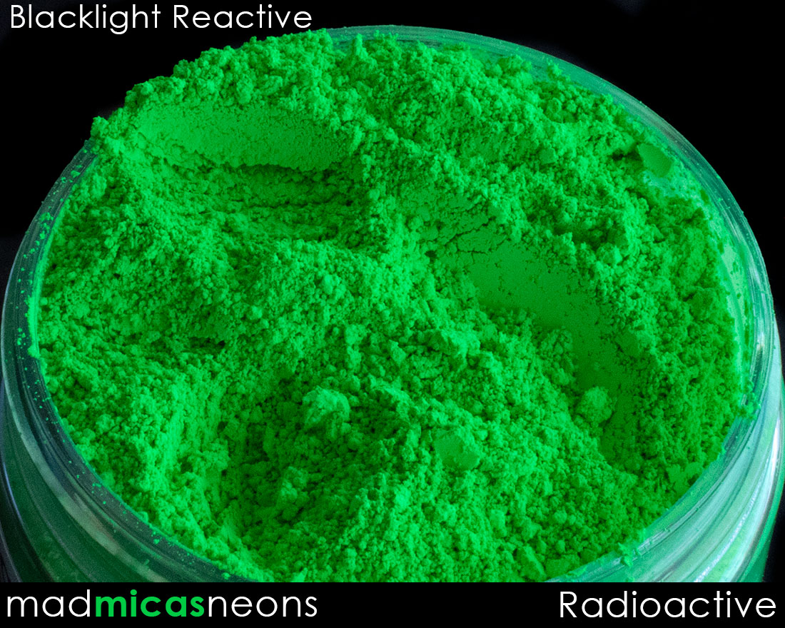 Radioactive Neon Green Pigment