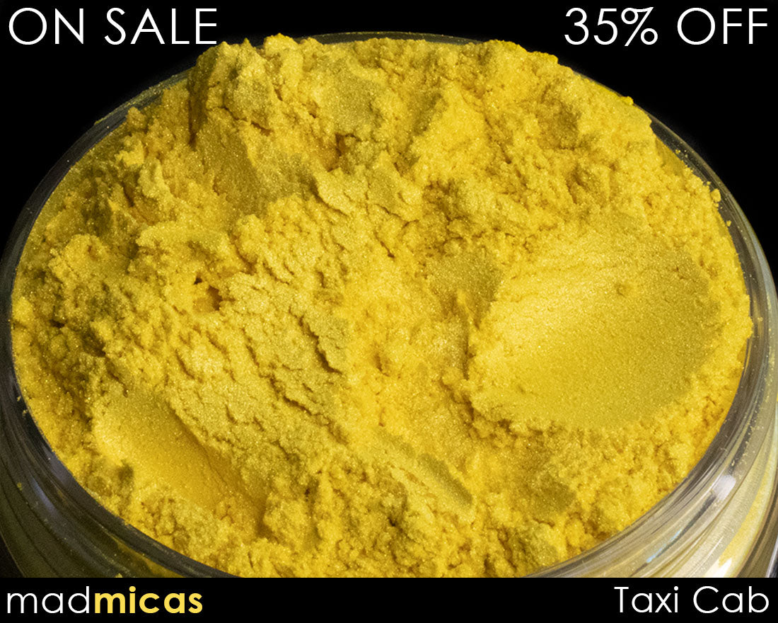 Taxi Cab Yellow Mica 35% off