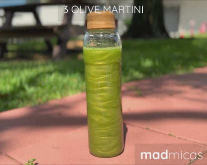 3 Olive Martini Mica Swirl