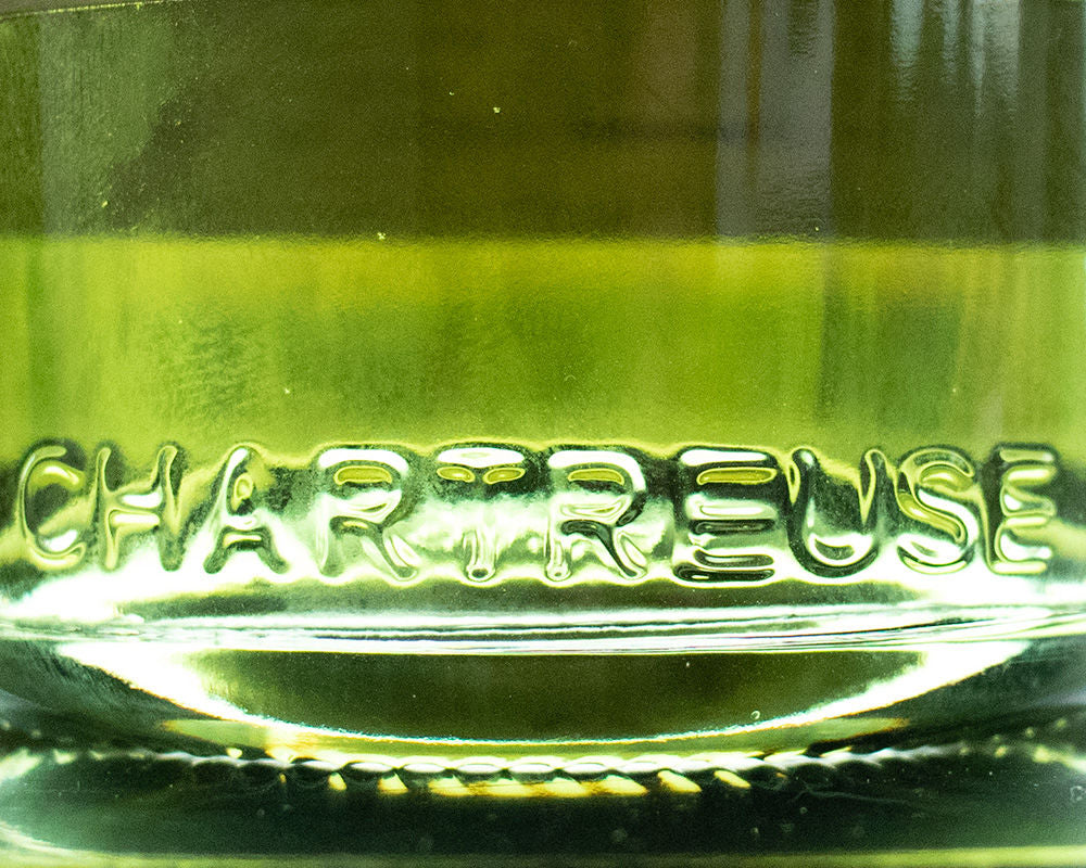 Chartreuse Liqueur Bottle Mica