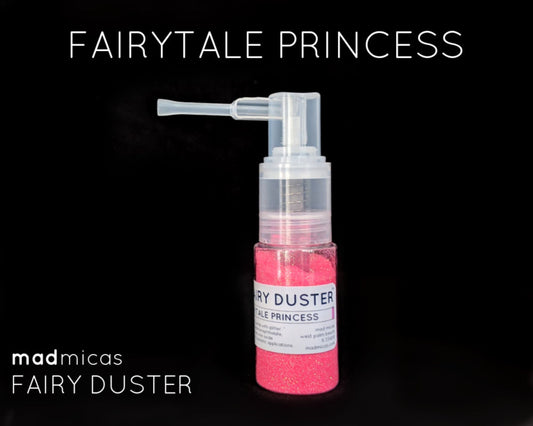 Fairytale Princess pink glitter in a dry glitter pump.
