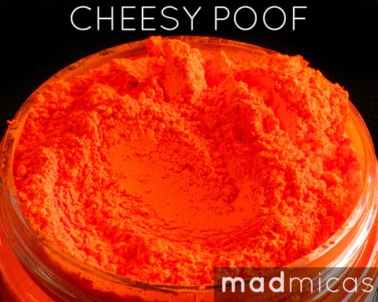 Cheesy Poof Premium Neon Orange Pigment