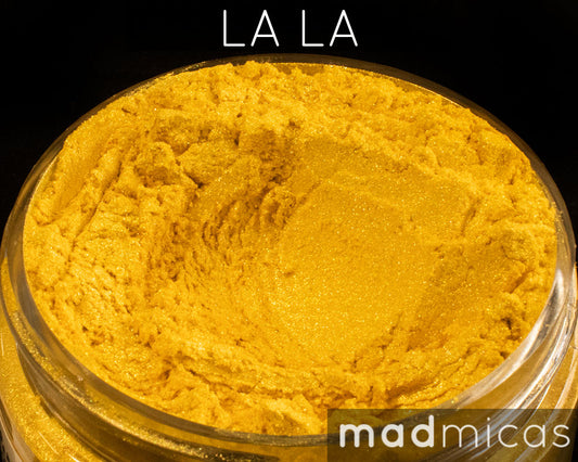 La La Premium Yellow Mica