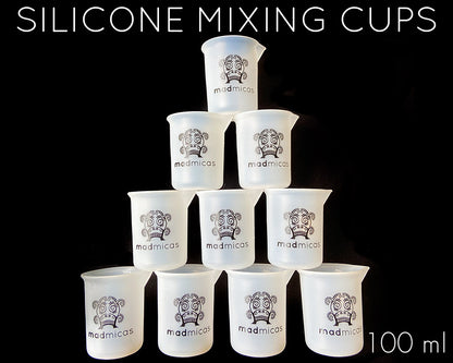 100 ml Silicone Mixing and Measuring Cups