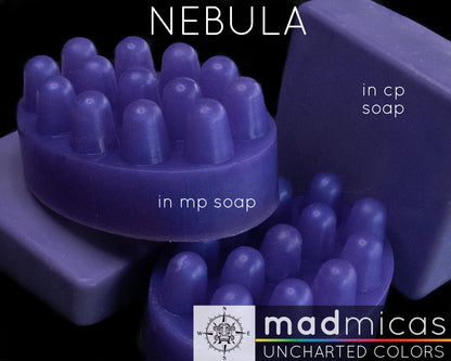 Nebula Purple Mica in Soap