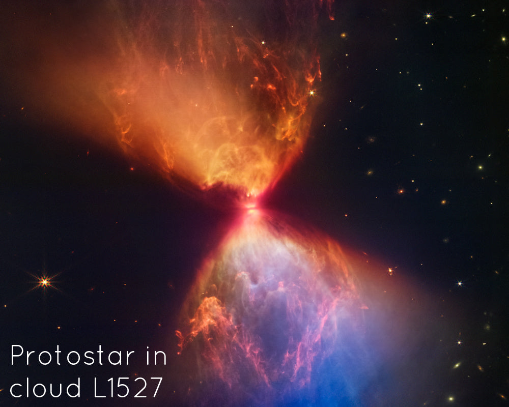 Protostar in dark cloud L1527