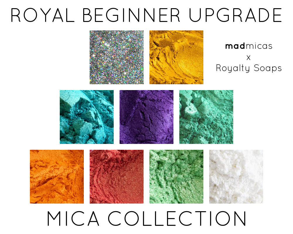 Royal madmicas x Royalty Soap Beginner Mica Collection Upgrade Edition