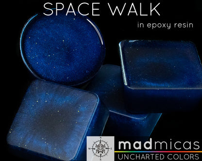 Space Walk Mica in Epoxy Resin